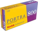 Kodak Professional Portra 800 spalvota neigiama fotojuosta, 120 formatas, ISO 800, 5 ritinėliai