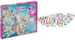 Maped Creativ Princess savaiminio spausdinimo antspaudų rinkinys, 6 antspaudai, plastikas, kartoninė dėžutė, įvairių spalvų ra&scaron;alas 907072
