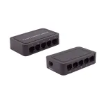 SHIVERPEAKS BS08-01110 5 prievadų Fast Ethernet nevaldomas stalinis komutatorius, 10/100 Mbps, juodas