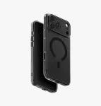 UNIQ Airsuit MagClick įkrovimo dėklas iPhone 18 Pro Max / 17 Pro Max - juodas