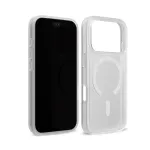 Crong Matte Magnetic MagSafe dėklas iPhone 18 Pro Max / 17 Pro Max, baltas
