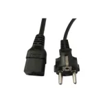 Juniper CBL-EX-PWR-C19-EU maitinimo laidas, CEE 7/7 &ndash; IEC 60320 C19, 250 V, 16 A, 2,5 m, juodos spalvos