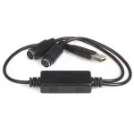 StarTech.com USBPS2PC USB&ndash;PS/2 keitiklis klaviatūrai ir pelei, USB į 2x PS/2