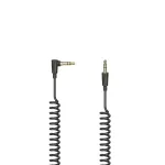 Garso kabelis Hama Flexi-Slim 1,5 m 3,5 mm Ki&scaron;tukas-Ki&scaron;tukas Juodas
