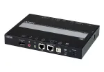 ATEN 1-Lokalus/Nuotolinis Bendro Prieigos Vieno Prievado 4K DisplayPort KVM per IP Perjungiklis