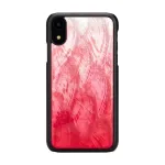 Dėklas telefonui iKins, iPhone XR, rožinio ežero ir juodos spalvos dviejų tonų apsauginis dangtelis