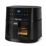 Lovio LVAF002BK PureFry XL Smart 6L Juoda &ndash; i&scaron;manioji oro gruzdintuvė