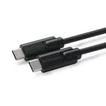 Microconnect USB3.1CC0.5 USB laidas USB 3.2 Gen 2 (3.1 Gen 2) 0,5 m USB-C juodas