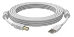 USB kabelis Vision 3 m USB 2.0 USB A USB B baltas