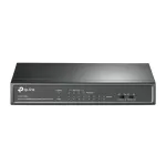 TP-Link TL-SF1008LP tinklo jungiklis nevaldomas Fast Ethernet (10/100) Power over Ethernet (PoE) juodas