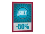 Magnetinis rėmelis Durable DURAFRAME A4 raudonas