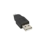 InLine adapteris USB 2.0 A tipo ki&scaron;tukas / Mini-USB 5 kontaktų ki&scaron;tukas 33441C