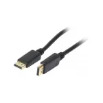 Vaizdo kabelis DisplayPort 1.2, ST/ST, 1,5 m, Ultra HD 4k*2k 3840*2160@60Hz 4:4:4, 8 bit, CCS, Synergy 21 (S215439V2)
