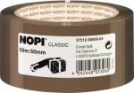 Pakavimo juosta Tesa NOPI Pack Classic 66 m &times; 50 mm, ruda