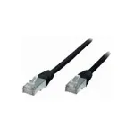 ShiverPeaks TP-Patch kabelis Cat.5e F/UTP STP juodas 0,25m - Laidas - Tinklas