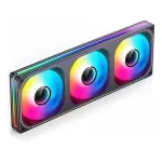 Skystas CPU au&scaron;intuvas THERMALTAKE MINECUBE 360 Ultra AIO ARGB Fan juodas &ndash; 360 mm radiatorius, ARGB ventiliatoriai, viskas viename skystas au&scaron;inimas
