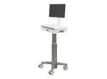 Multimedijos vežimėlis Ergotron CareFit Slim 2.0 pilkai baltas, aliuminis, plastikas, plienas