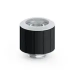 BitsPower tiesioji jungtis G1/4 vyri&scaron;kas sriegis prie 16/10 mm vamzdelio &mdash; matinė juoda