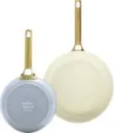Keptuvių rinkinys GreenPan CC008484-001, aliuminis, 20 cm + 26 cm, mėlyna/žalia