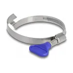 Sraigtinis spaustuvas DeLOCK Drugelinis žarnos spaustuvas nerūdijantis plienas 400 50-65 mm 5 vnt.