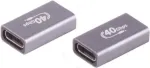 USB-C jungtis ShiverPeaks 13-60003 40 Gbps metalinis korpusas, vienpusė duomenų/įkrovimo jungtis