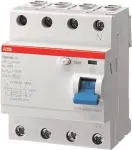 ABB liekamosios srovės jungiklis 63/0,5 F204A-63/0,5 (2CSF204101R4630)