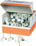 OBO Bettermann ISO-Nail laikiklių rinkinys 10-14 mm pilkas 100 vnt. (2228858)