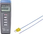 VOLTCRAFT K101 + TP 202 temperatūros matavimo prietaisas -200 iki +1370 &deg;C, zondas K tipo