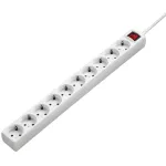 Hama 00137234 apsauginis nuo vir&scaron;įtampių ilginimo lizdas 10x ki&scaron;tukinių lizdų 230 V 3 m