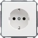 Schneider Electric GmbH Ki&scaron;tukinis lizdas 16A be nagų, gryna balta (225054)
