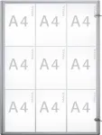 Maulextraslim - Aliuminis - Stiklas - Plastikas - Aliuminis - 963 x 711 x 27 mm - 9 x A4 (6820908)