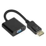Adapter DisplayPort Stecker an VGA Buchse, 1920*1200 @60Hz, vergoldete Kontakte, ca. 20cm, Good Conn (DP-AD11)