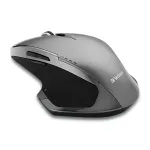 Verbatim 8 mygtukų belaidė pelė su Blue LED, RF Wireless, 1600 DPI, juoda, pilka