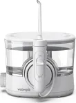 Vandens irigatorius Waterpik WF-11 ION belaidis įkraunamas &mdash; baltas, ne&scaron;iojamas burnos irigatorius