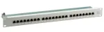 Patch Panel EFB Elektronik 37667.1M 24 prievadų, 1U, auksuoti kontaktai