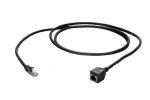 Tinklo ilginimo kabelis EFB Elektronik K5546SW.3 RJ-45 Cat6a 3 m Juoda