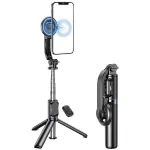 AWEI X51 Magnetinis selfio stovas &ndash; trikojis juodas
