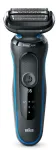 Braun 51-B1000s folinis skustuvas, juodas, mėlynas