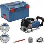 BOSCH PowerTools belaidis sieninis griovelių pjūklas GNF 18V-40 Professional Solo, 18 V (mėlyna/juoda, be akumuliatoriaus ir įkroviklio, L-BOXX dėžėje)