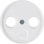 Hager WLF1068WG Antenos lizdo centrinė plok&scaron;telė 2 ir 3 skylutėms, poliarinė balta blizgi, System r.Classic