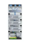 Hager VA60BV1 Volta APV pavir&scaron;inis skirstomasis skydas 5x12 PLE 3 RCD grandinės 60 modulių IP30 baltas