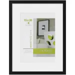 NIELSEN DESIGN Apollon Black Wood Photo Frame A4 21x29.7 cm 8988046