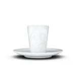 FIFTYEIGHT PRODUCTS Espresso Mug with Handle 80ml - Lecker White