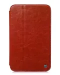 Hoco Crystal Folder Series apsauginis dėklas, skirtas Samsung Galaxy Tab 3 7.0 T210, rudas