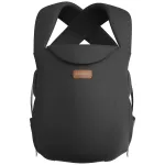 MOMCOZY Weesnug Newborn Carrier Cotton Black