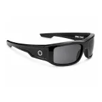 SPY Unisex Sunglasses 673037374135 - Matinis Juodas Rėmas, Pilkas Lę&scaron;is - 66/16/140 mm