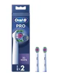&Scaron;epetėlių galvutės Oral-B 3D WHITE EB18-2 &ndash; keičiamos galvutės, 2 vnt.