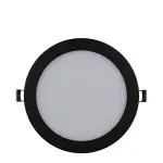 SYNERGY21 LED Ultra Slim Panel Light V6 15W SWW/WW/NW (3CCT) Black 24V