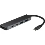 USB-C adapteris Inter-Tech H-469-1 5-in-1 5000 Mbit/s HDMI