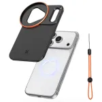 KF Protective Photography Case su 58 mm objektyvo laikikliu, skirtas &bdquo;Apple iPhone 17 Pro Max&ldquo; &ndash; juodas